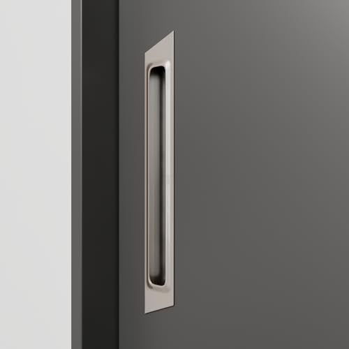 Image of LAPO Conceled Door Pull Handle,Wardrobe Pull Handle, Cabinet & Drawer Handle (224mm Hole to Hole) Matt Finish CH-043