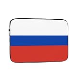 Laptop-Tragetasche mit russischer Flagge, für Laptop und Tablet, für Cafés, Remote-Arbeitsumgebungen