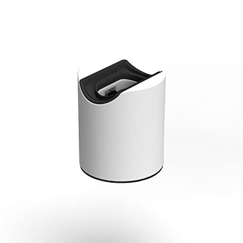 creative cables Portalámparas esse14 de Pared o Techo con Casquillo S14d - Waterproof IP44 - Blanco