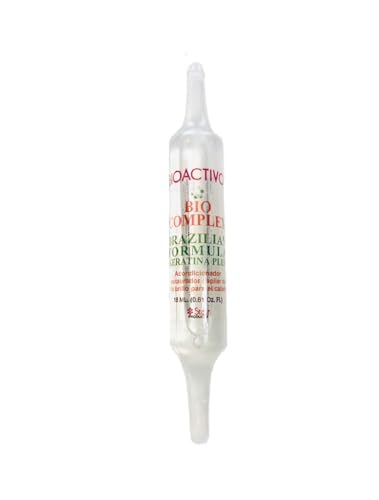 Bio Complex - Vial Star Bio Complex Brazilian Formula Keratina Plus Oil Treatment 1 Vial 0.61 fl. oz. (18ml)