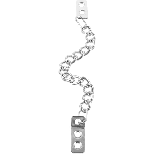 ELAYARD Cadena Metálica Antirrobo para Puertas y Armarios Colgante Resistente y Fácil Instalación Decoración Funcional para Cocina y Mostradores Seguridad Práctica y Duradera