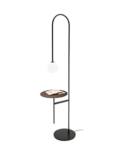 IWENZHKPA Lámpara de pie Salon Lámpara De Pie LED De Mármol Moderna Luz De Pie E27 Luz De Piso Decoración De Metal Iluminación Latón Plateado Lámparas de pie
