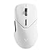 Rapoo VT9Pro 4K Kabellose Gaming-Maus mit PAW 3398 Sensor, 26000 DPI, 4000Hz Abfragerate, 0.25ms Reaktionszeit, 10 Programmierbare Tasten, 160 Stunden Akkulaufzei, Integrierter Speicher-Weiß