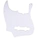 Musiclily Pro 5-String 10-Hole Contemporary J Bass Pickguard for Fender American Jazz Bass, 4Ply Vintage Tortoise