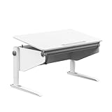 Grandit avec votre enfant : le réglage en continu de la hauteur confortable permet un ajustement précis de la hauteur de la table de 53 cm à 82 cm. Ainsi, la table reste toujours parfaitement adaptée à la taille de votre enfant - Idéal pour les personnes de 120 cm à 190 cm