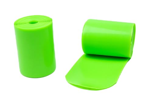 ZEFAL Z Liner 2 Bandas Antipinchazos Neumaticos Bicicleta de Montaña-Cinta de Protección MTB en Poliuretano, Verde, 75mm