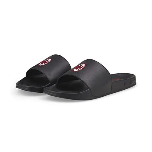 Image of PUMA Mens Leadcat 2.0, PUMA Mens Black-Tango Red, 9