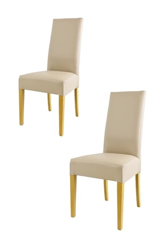 t m c s Tommychairs - 2er Set Moderne Stühle Luisa für Küche...