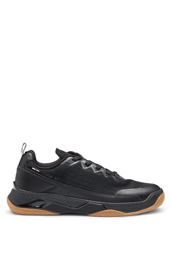 BOSS Courtstride_Tenn_me, Tenis Hombre, Black, 39 EU