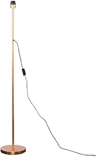 MiniSun Modern Standard Floor Lamp Base in a Copper Metal Finish