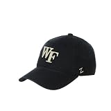 NCAA Wake Forest Demon Deacons Mens Adjustable Scholarship Hat Team Color, Wake Forest Demon Deacons Black, Adjustable