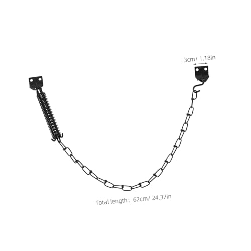 Cadena de seguridad para puerta interior GALPADA de acero inoxidable para hogares con niños 3