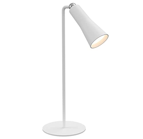 Schreibtischlampe LED Dimmbar, Tischlampe LED mit Ladefunktion, Abnehmbare Wandlampe 360° Rotation/ 3 Helligkeitsstufen, Touch-Steuerung Leselampe, Weihnachtsgeschenke für Familie Freunde Cover