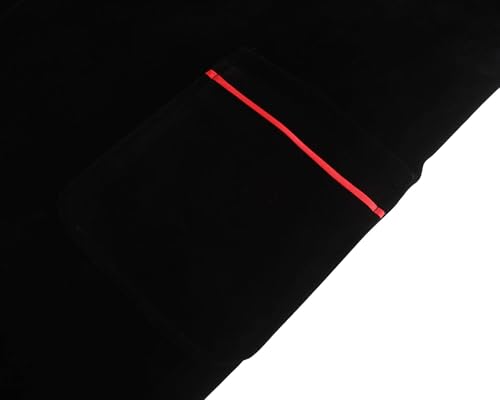 Smoking Jacket for Men Long Velvet Robe with Belt Shawl Lapel Sport Coat4