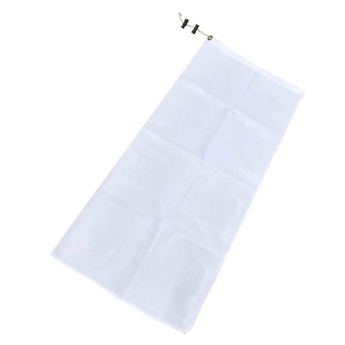 LckCryspho ウッドチッパーバッグ for 葉のシュレッダー ? 折りたたみ式収納バッグで芝生や庭の清掃を効率化 (ホワイト)