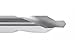 Accusize Industrial Tools No.2, 3/16'' by 5/16'' by 1-7/8'' H.S.S. Center Drill Bit, 10Pc 0530-0200x10