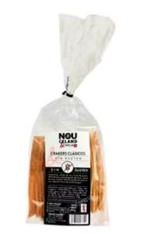Crackers Clásicos sin Gluten, 140 g. Pack de 2