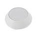 ACROPIX 65mm Dia 5 Clips Car Wheel Tyre Center Hub Caps Covers for Vehicle White - Pack of 4