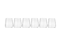 Krosno Avant-Garde Crystalline Glass Tumbler 430ML 6pc Gift Boxed
