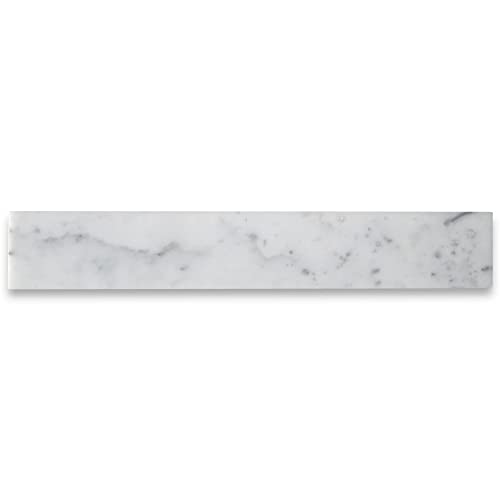 Stone Center Online Polished Carrara White Marble Tile #TOP5