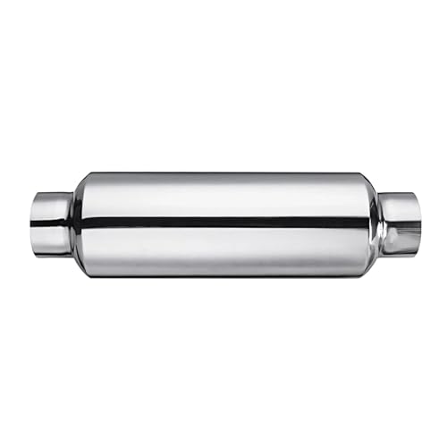 Embout echappement universel 63mm en acier inoxydable pour pot de voiture