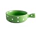 YEstge Bol en céramique Bol de Petit-déjeuner créatif avec poignée Bol à Dessert Bol de Nouilles instantanées Four à Micro-Ondes Disponible-Green