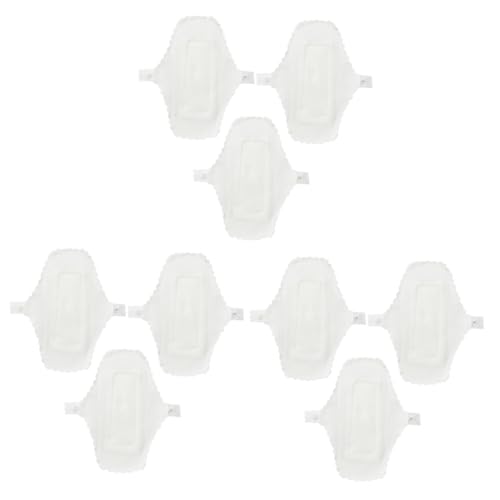 3個 1 パンティー パイプホルダースタンド ママ タオル パンツ パッド ナプキン パンティライナー 白い 母親 妊婦 ブリーフ (示されているようにx3個,18*13cmx3pcs)