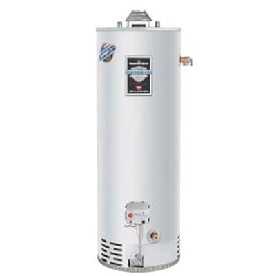Bradford White 50 Gallon - 40,000 BTU Defender Safety System High Efficiency Residential Atmospheric Water Heater with top T&P Valve (NG)