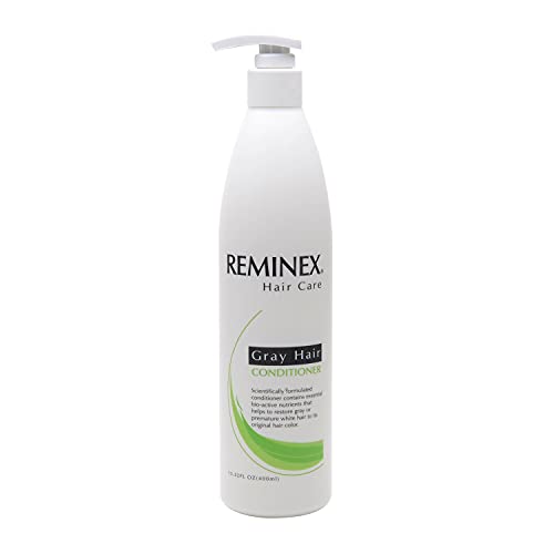 Reminex Color Restore Conditioner - Anti Gray Hair Formula Of 13.5 Oz Helps Prevent Aging Process And Returns Original Hair Color - Infused With Argan Oil - 5 Pack #TOP2