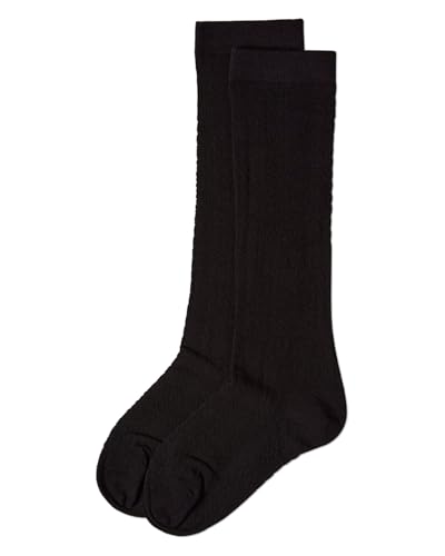 MeMoi Girls Diamond-Patterned Rayon Blend Knee Sock3