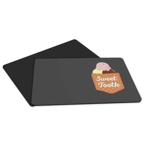 Sets de table grand format 39,5x28,5 cm illustration dessert - 5
