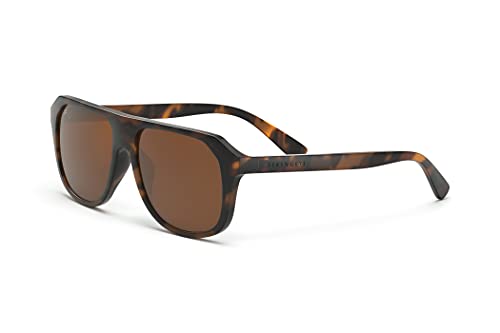 Serengeti Rectangular Oatman Matte Classic Tortoise-Saturn Polarized Drivers, Multi, One Size2