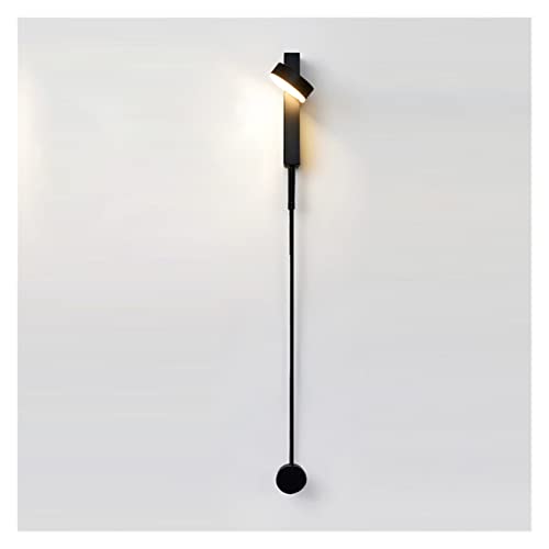 Applique murale LED rotative dorée pour un éclairage de lit orientable