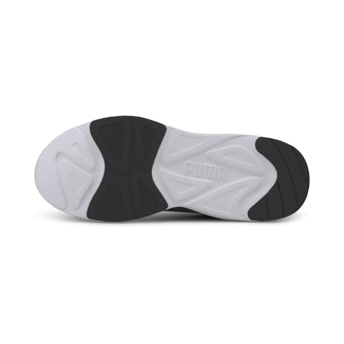 PUMA Puma Unisex Low-Top Trainers Sneaker, Black Black Ultra Gray White, 12 US Men