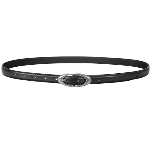 Skinny Belts for Women Belt for Jeans Pants Ladies Fashion Waist Belt Dress Gold Silver Buckle2