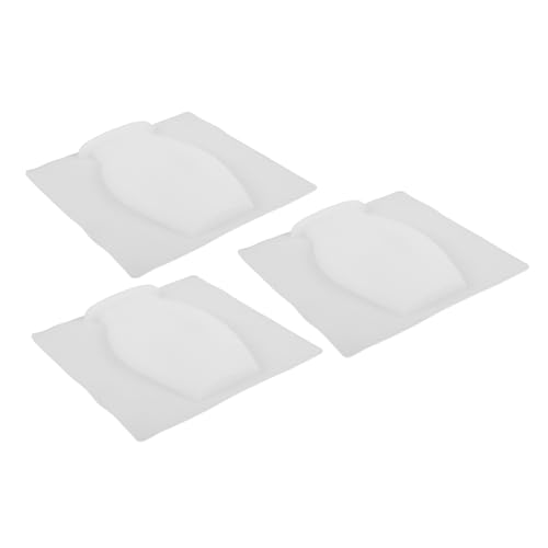 UKCOCO 3 Pièces Pot à Fleurs Support de Fleurs séchées Suspendu Vase Mural White