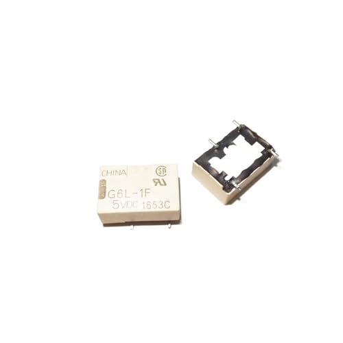 Relais G6L-1F 5VDC DC5V à 4 broches pour circuits imprimés lot de 10 pièces