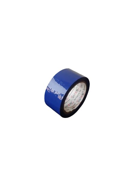 SINTRON Blue BOPP Self Adhesive Heavy Duty Packaging Tape Roll | Water Resistant High-Strength Multipurpose Tape Roll for Home, Office, Packaging Box, Gift Wrap, (24mm, 40 Meter) (B0CKTHBRF4) Amazon Price History, Amazon Price Tracker