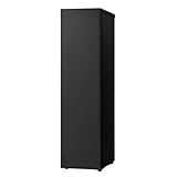 【Amazon.co.jp限定】 アイリスオーヤマ 冷凍庫 スリム 120L ブラック スキマックス IUSN-S12B-B 前開き式 自動霜取り 幅35.6cm 新生活