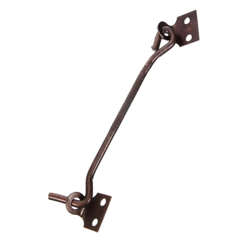 Cabilock Heavy Duty Metal Window Air Hook Classic Design Hook Eye for Barn Door Lock