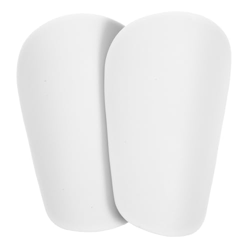 GALPADA 1 Pair Shin Pads Outdoor Shin Guards Universal Leg Protector Calf Protective Gears Professional Leg Guard Football Protective Gears Calf Braces for Football Pu White