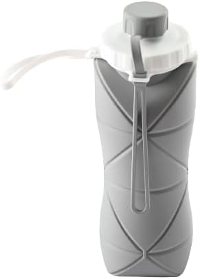 Vasos plegables para botella de agua de alta calidad a prueba de fugas, reutilizables, sin BPA, plegables para viajes, ideales para gimnasio,