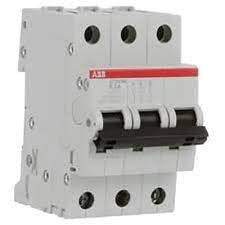 ST203M-D60, Circuit Breaker,Miniature,DIN Rail Mount,D Curve,3 Pole,60A