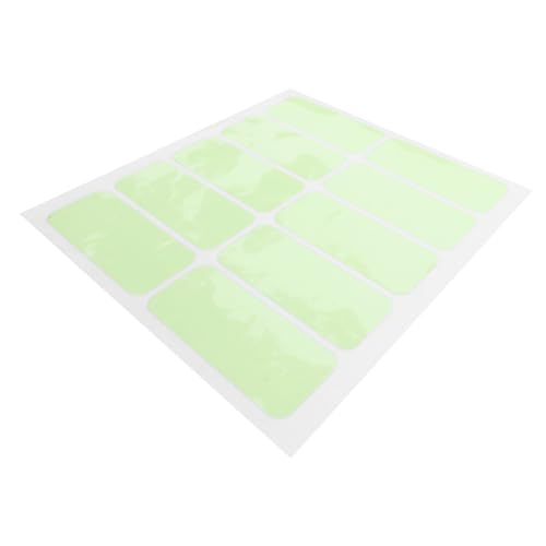 STOBAZA Pegatina Luminosa Autoadhesiva para Interruptores y Enchufes Decoración Brillante para Dormitorios Fácil de Cortar y Aplicar Luz Suave para Ubicación Nocturna de Unidades