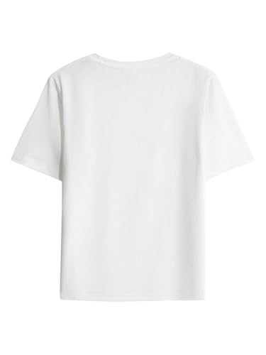 Image of Floerns Boy's 2 Piece Outfit Graphic Print Short Sleeve Crewneck Tee and Shorts Set