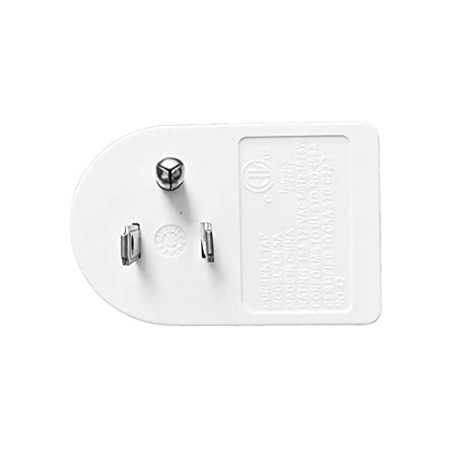 image for Oviitech 4 Pack Grounded Outlet Wall Tap Adapter with On/Off Power Swi