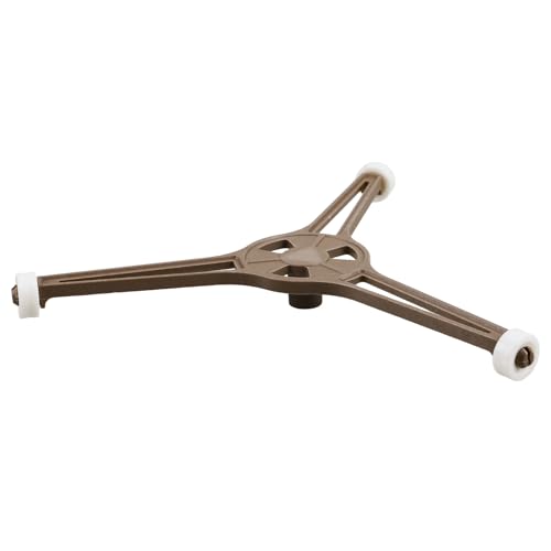 Housoutil Anneau de Support Pivotant Plateau Tournant Micro-Ondes 27 CM Support Triangulaire Plastique Résistant pour Cuisson Régulière Cuisine