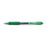 Pilot® G2 Retractable Gel Ink Roller Ball Pen PEN,RBALL,RT,G2,GEL,FN,GN (Pack of5)