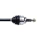 Detroit Axle - AWD Front Left CV Axle for 2011-2021 Jeep Grand Cherokee 2011-2022 Dodge Durango, 2012 2013 2014 2015 2016 2017 2018 2019 2020 Driver Side CV Axle Shaft Assembly Replacement
