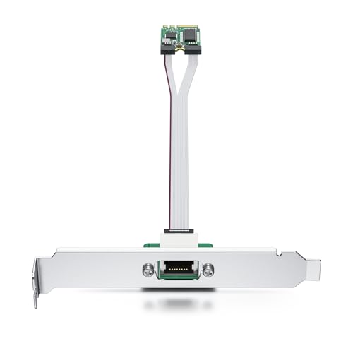M.2 A+E Key 2.5G Gigabit Ethernet Network Card, 30-cm Cable Length